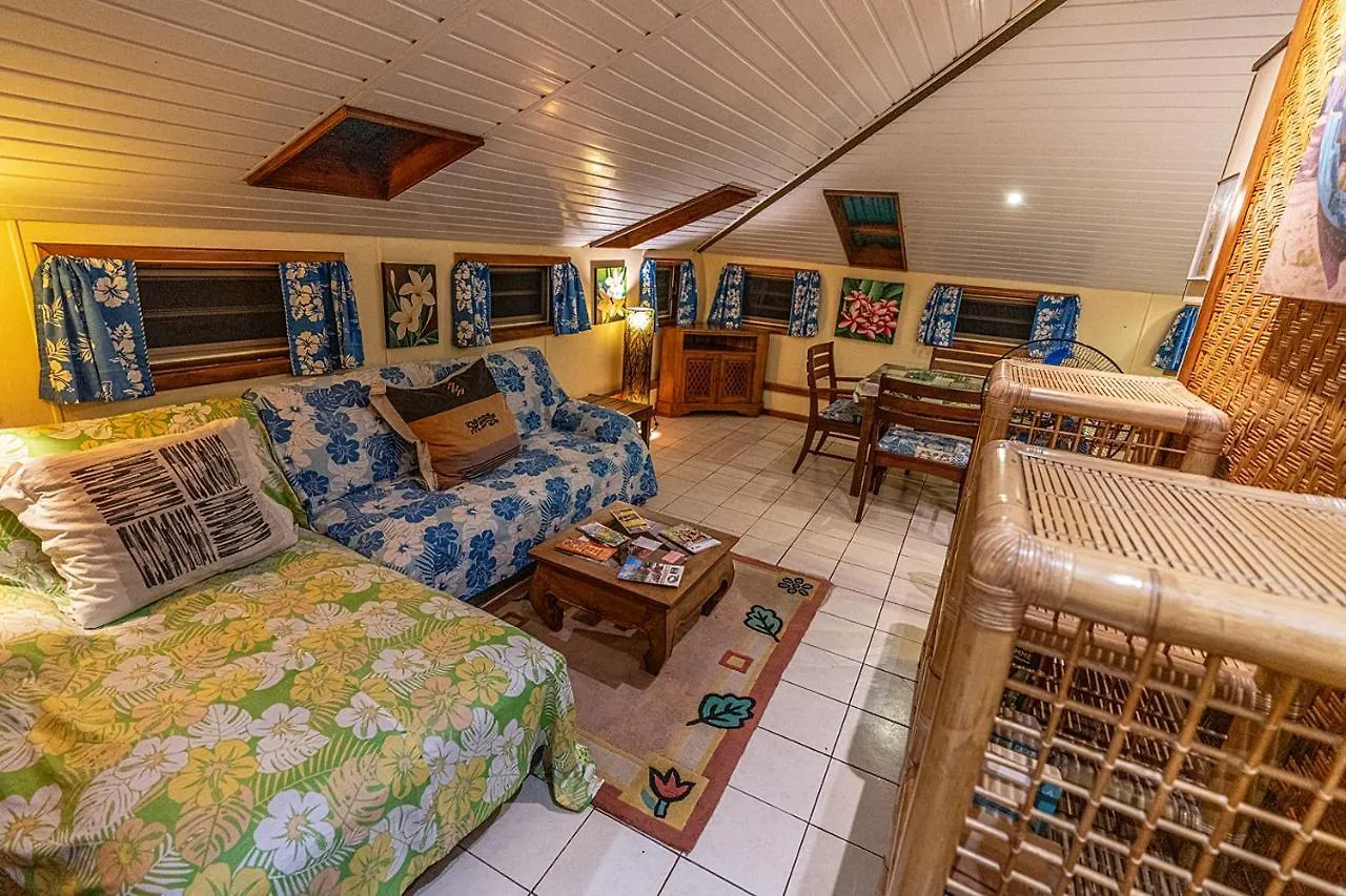 Heimanarii'S Lodge - Fare Tiare Haapiti Gæstehus